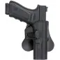 AMOMAX - Holster clone series Pour Glock - Noir