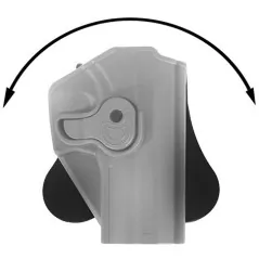 Amomax Holster Hi-Capa noir | Zn-Airsoft