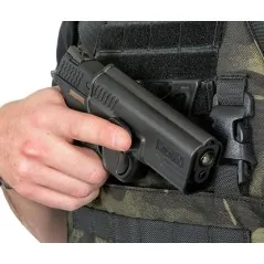 Amomax Fixation MOLLE noire pour holster | Zn-Airsoft