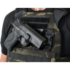 Amomax Fixation MOLLE noire pour holster | Zn-Airsoft
