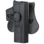 AMOMAX - Holster Universel Pour Glock G17/G19/G18 - Noir AMOMAX - Holster Universel Pour Glock G17/G19/G18 - Noir