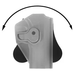 Amomax Holster universel Glock G17/G19/G18 noir | Zn-Airsoft