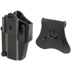 Amomax Plaque dégagement rapide noire | Zn-Airsoft