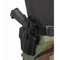 Amomax Plaque dégagement rapide noire | Zn-Airsoft