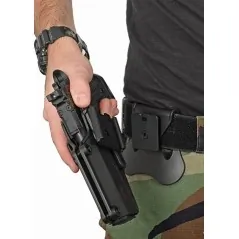 Amomax Plaque dégagement rapide noire | Zn-Airsoft