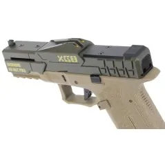 Poseidon XO-P1-ODT Tan/Vert | Pistolet GBB Compact Multicam