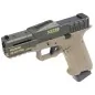 Poseidon - Pistolet GBB CSI XO-P1-ODT Blowback - Tan et Vert