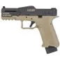 Poseidon - Pistolet GBB CSI XO-P1-BT Blowback - Tan et Noir