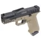 Poseidon - Pistolet GBB CSI XO-P1-BT Blowback - Tan et Noir