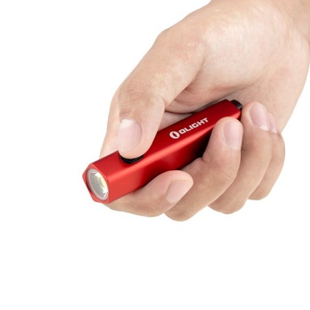 Olight - Diffuse | Lampe de poche en forme de stick à lèvres - Rouge