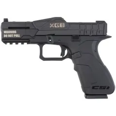Poseidon - Pistolet GBB XG8-PB CSI Blowback - Noir