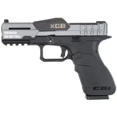 Poseidon - Pistolet GBB XG8-MG CSI Blowback - Noir et Gris