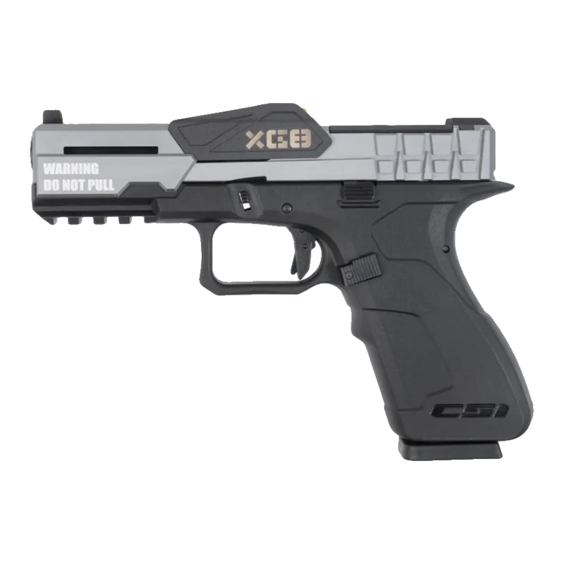 Pistolet GBB Poseidon XG8 MG CSI, profil droit, marquage XG8