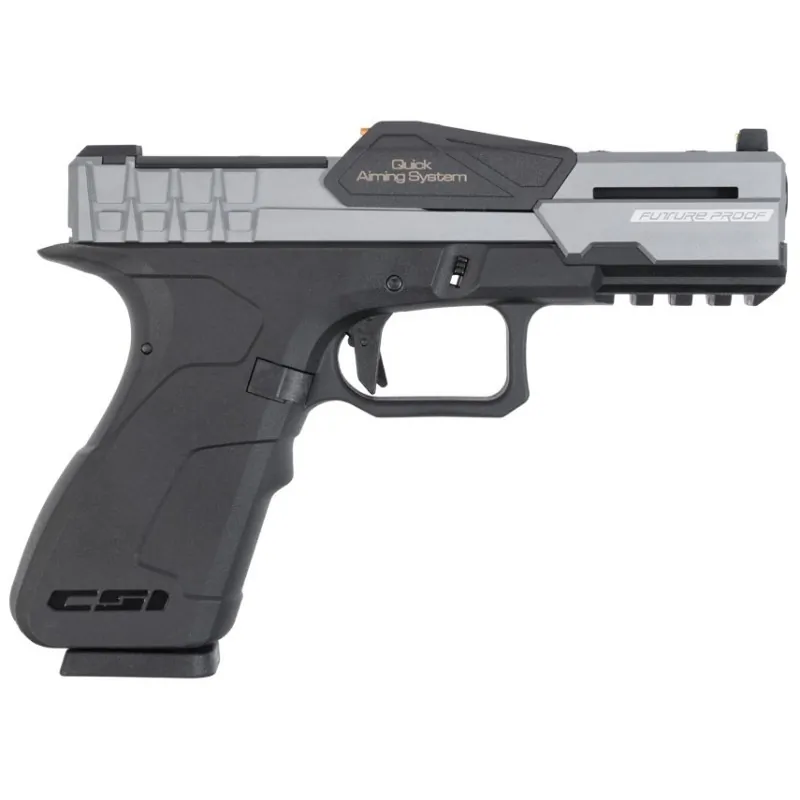 Poseidon - Pistolet GBB XG8-MG CSI Blowback - Noir et Gris Poseidon - Pistolet GBB XG8-MG CSI Blowback - Noir et Gris