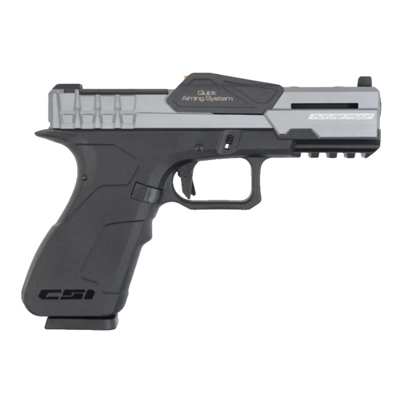 Poseidon - Pistolet GBB XG8-MG CSI Blowback - Noir et gris