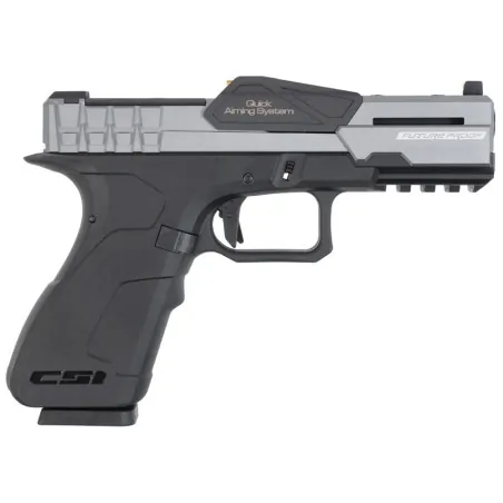 Poseidon - Pistolet GBB XG8-MG CSI Blowback - Noir et Gris