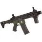 Saigo Defense - Réplique fusil d'assaut AEG M4 Bushido Rei OD Combo - Noir et Vert OD