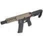 Saigo Defense - Réplique fusil d'assaut AEG Kenji Zero Fighter 3 Combo - Noir et Tan