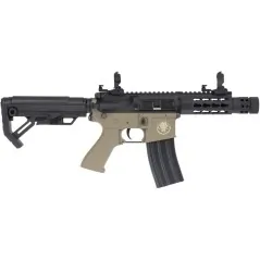 Saigo Defense - Réplique fusil d'assaut AEG Kenji Short S - Noir et Tan