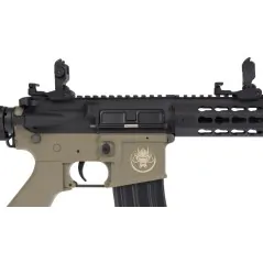 Saigo Defense - Réplique fusil d'assaut AEG Kenji Short S - Noir et Tan