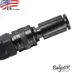 BALYSTIK Ligne HPA tressée violet version US 8mm | Zn-Airsoft