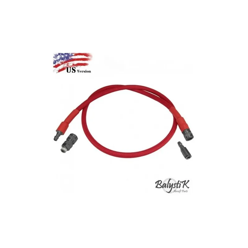 BALYSTIK - Ligne Complète HPA Tressée Rouge Version US