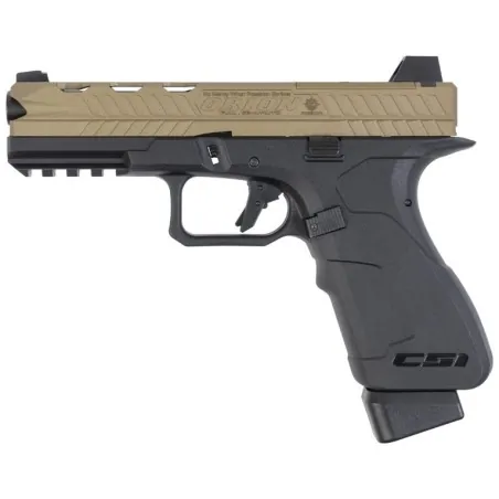 Poseidon - Pistolet GBB  XO P-2  Performance CSI Blowback - Tan
