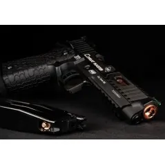 ASG STI Combat Master CO₂ Noir & Cuivre – Pistolet GBB | Zn-Airsoft
