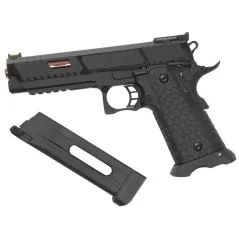 ASG STI Combat Master CO₂ Noir & Cuivre – Pistolet GBB | Zn-Airsoft