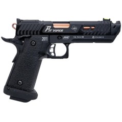 ASG Pit Viper CO₂ Noir & Cuivre – Pistolet GBB | Zn-Airsoft
