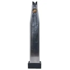 ASG Chargeur CO₂ Pit Viper / Combat Master 30 billes – Chrome | Zn-Airsoft