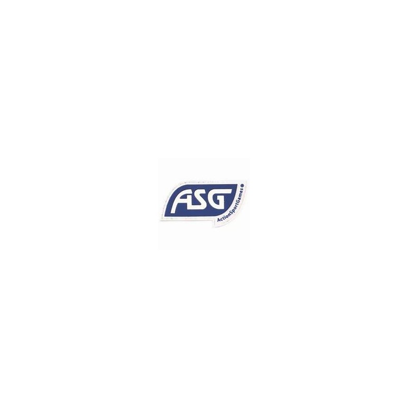 ASG - Patch ASG Velcro Pvc Bleu