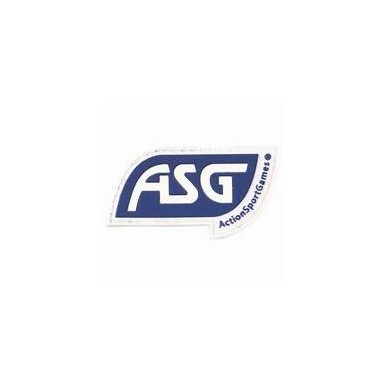 ASG - Patch ASG Velcro Pvc Bleu