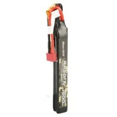 GENS - Batterie Lipo 7.4V 1500mAh 25C - T-Dean - 2 Bâtons