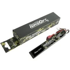 GENS - Batterie Lipo 7.4V 1300mAh 25C - T-Dean - 2 Bâtons