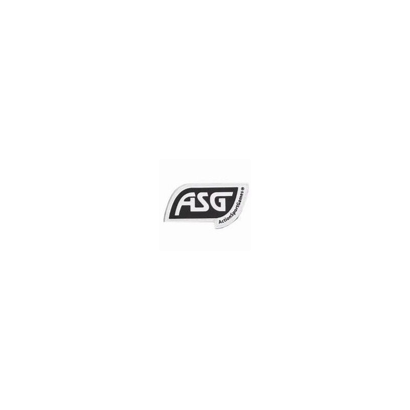 ASG - Patch ASG Velcro Pvc Noir