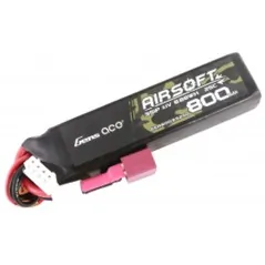 GENS - Batterie Lipo 11.1V 800mAh 25C - T-Dean - 1 bâton
