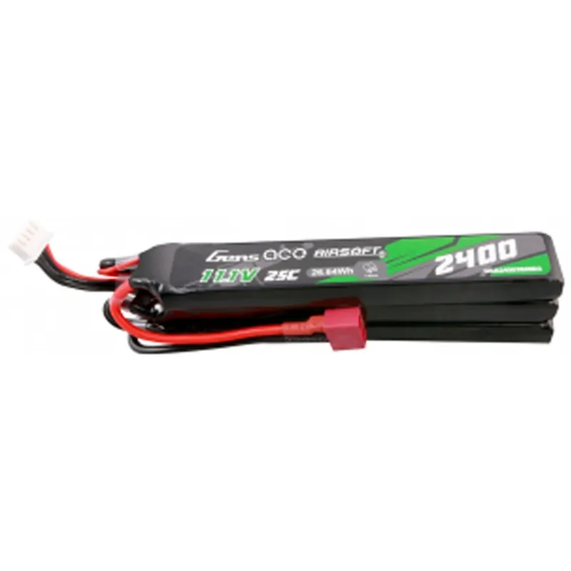 GENS - Batterie Lipo 11.1V 2400mAh 25C - T-Dean - 3 Bâtons GENS - Batterie Lipo 11.1V 2400mAh 25C - T-Dean - 3 Bâtons