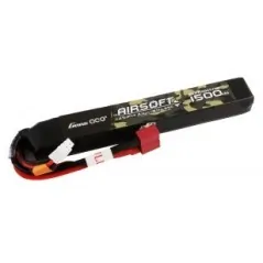 GENS - Batterie Lipo 7.4V 1500mAh 25C - T-Dean - 1 bâton