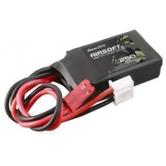 GENS - Batterie Lipo 7.4V 250mAh 35C - Mini Tamiya - spécial hpa