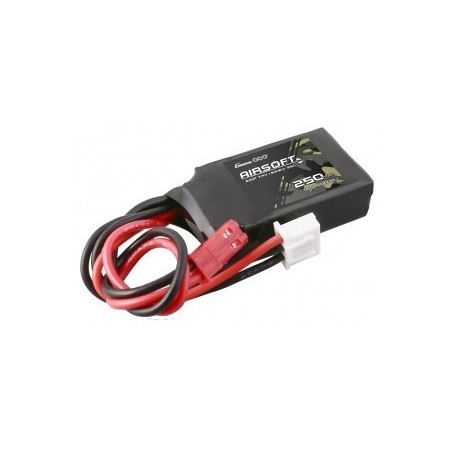 GENS - Batterie Lipo 7.4V 250mAh 35C - Mini Tamiya - spécial hpa