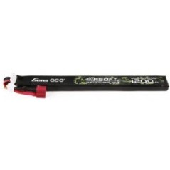 GENS - Batterie Lipo 11.1V 1200mAh 25C - T-Deans - 1 bâton