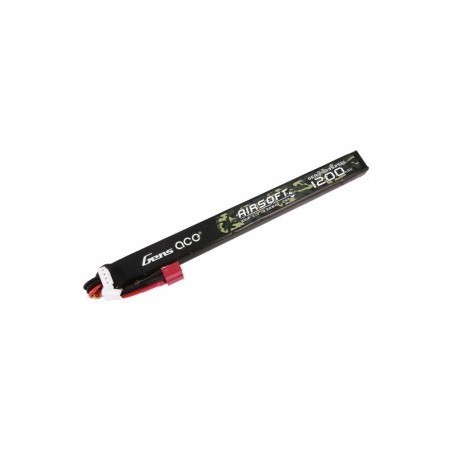 GENS - Batterie Lipo 11.1V 1200mAh 25C - T-Deans - 1 bâton