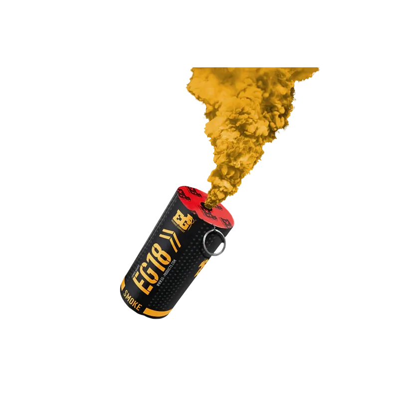 ENOLA GAYE - Fumigène à goupille EG 18 Jaune ENOLA GAYE - Fumigène à goupille EG 18 Jaune