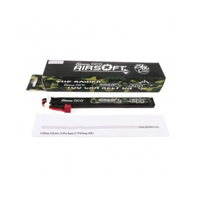 GENS - Batterie Lipo 11.1V 1200mAh 25C T-Deans