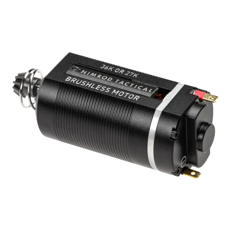 Nimrod Tactical - Moteur brushless NT Blackbird 36K CNC - Axe court