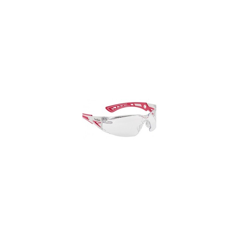 Bollé - Paire de lunettes de protection RUSH+ - Rose Bollé - Paire de lunettes de protection RUSH+ - Rose