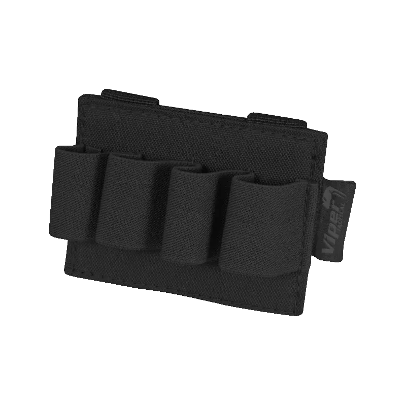 Viper - Porte-cartouches 4 compartiments - Noir