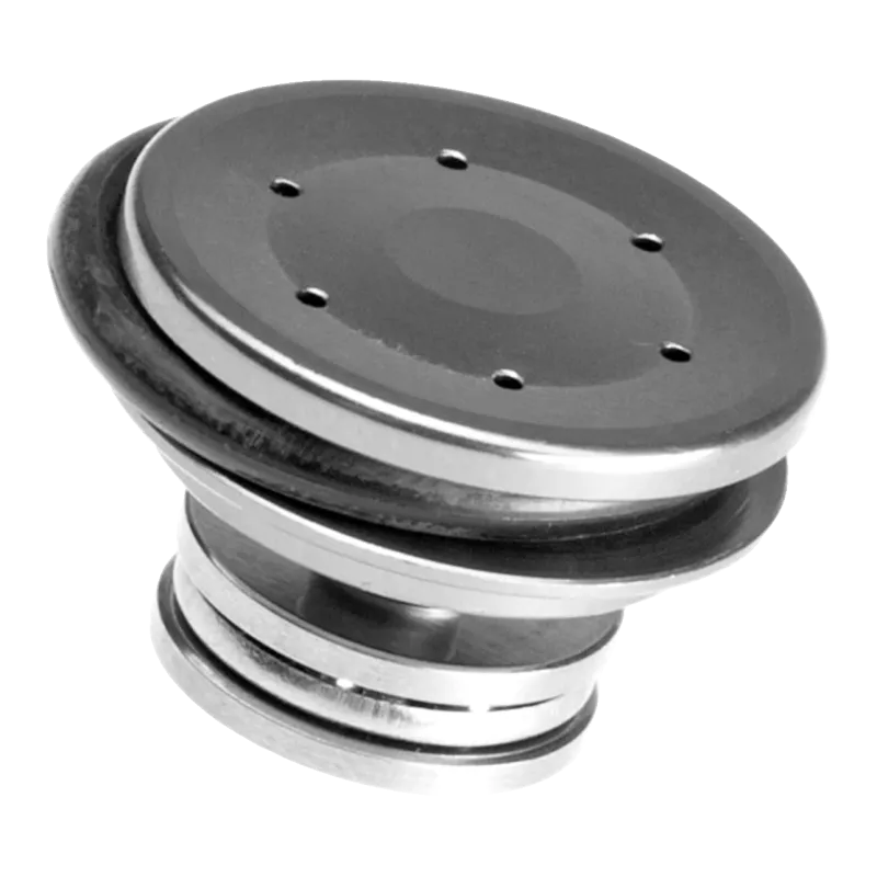 Tête de piston Action Army en aluminium, vue de la façade à 6 orifices