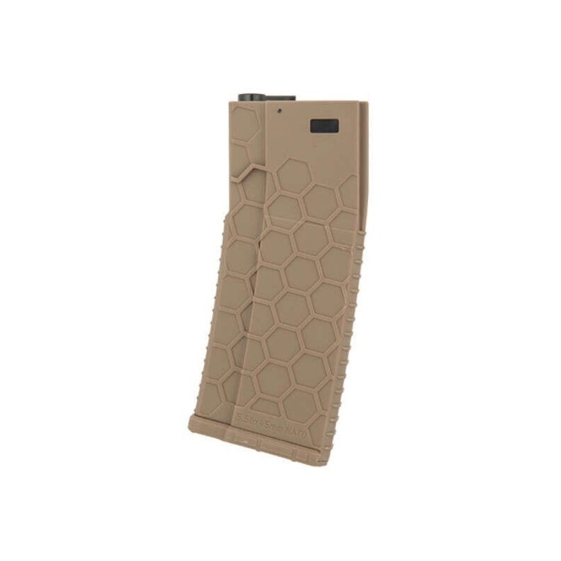 LANCER TACTICAL - Chargeur Mid-Cap Hexmag 120 billes - Tan LANCER TACTICAL - Chargeur Mid-Cap Hexmag 120 billes - Tan